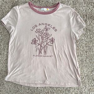 C&C California Mauve Los Angeles Flower Market Tee